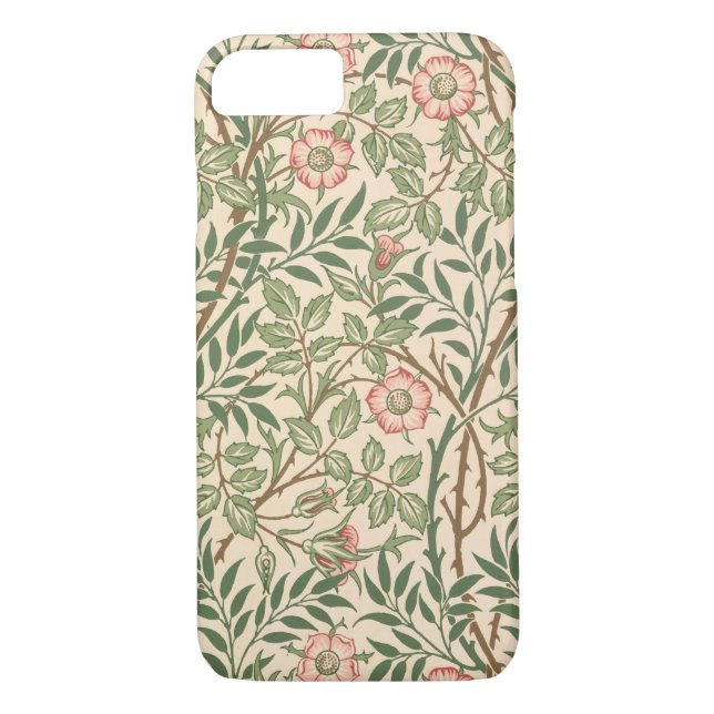 'Sweet Briar' design for wallpaper, printed by Joh Case-Mate iPhone Case (Back)