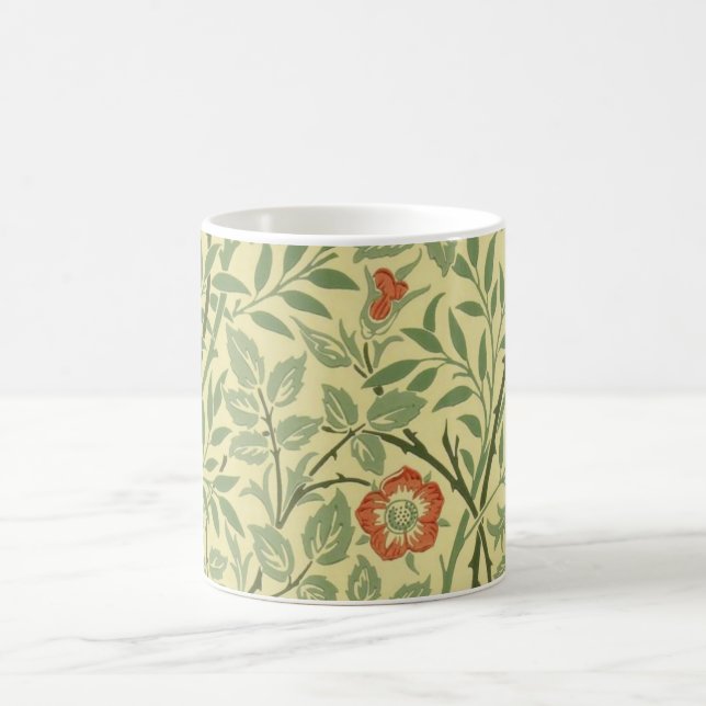 Sweet Briar Pattern (by William Morris) Coffee Mug (Center)