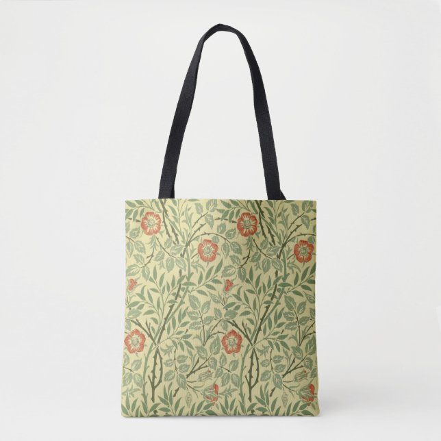 Sweet Briar Pattern (by William Morris) Tote Bag (Front)