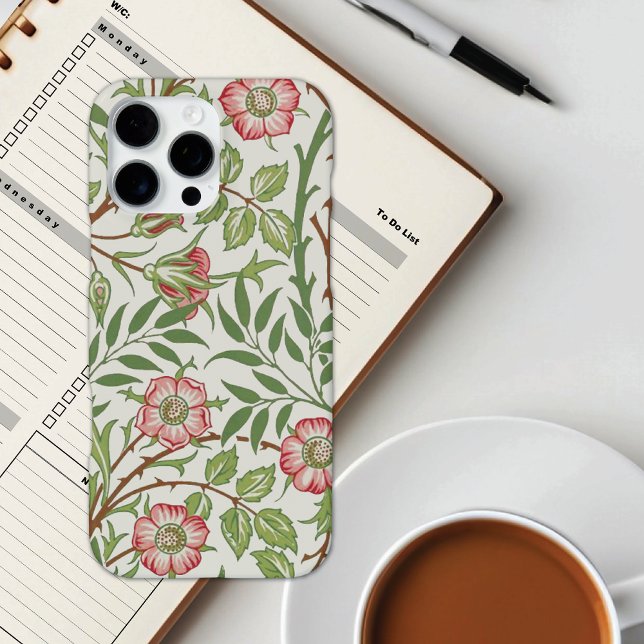 Sweet Briar Rose William Morris iPhone Case (Creator Uploaded)