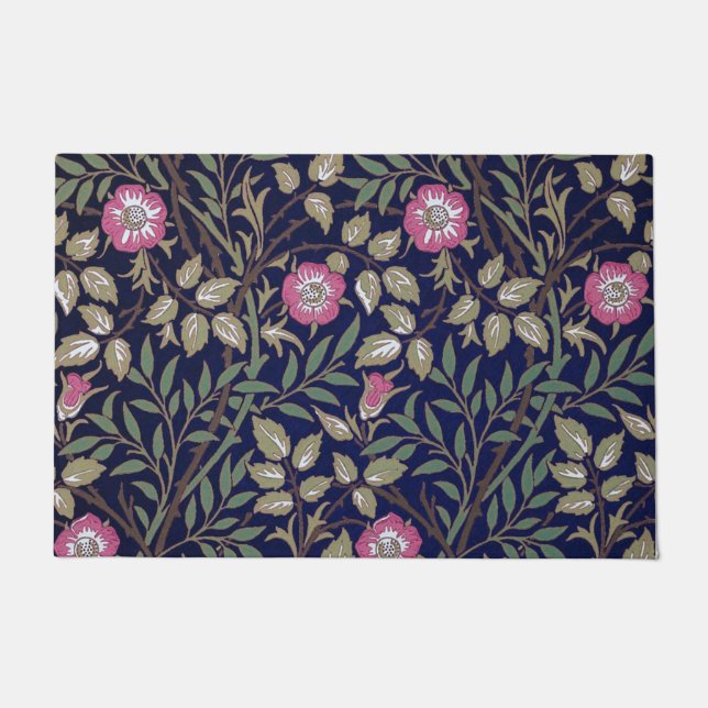 Sweet Briar, William Morris Doormat (Front)