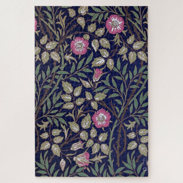 Sweet Briar, William Morris Jigsaw Puzzle (Vertical)