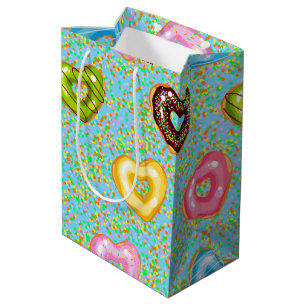 Sweet & Bright Doughnuts Doughnuts Series Design 5 Medium Gift Bag