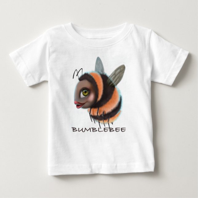 Sweet Bumblebee Baby T-Shirt (Front)