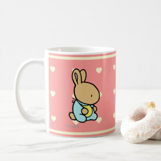 Sweet Bunny, Classic Mug with heart pattern