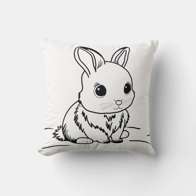 Sweet Bunny Cushion (Front)
