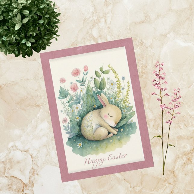 Sweet Bunny Easter Card (Creator Uploaded)