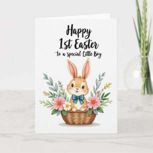 Sweet Bunny First Easter Card