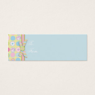 Sweet Bunny Skinny Gift Tag 2