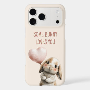 Sweet Bunny with Heart Balloon