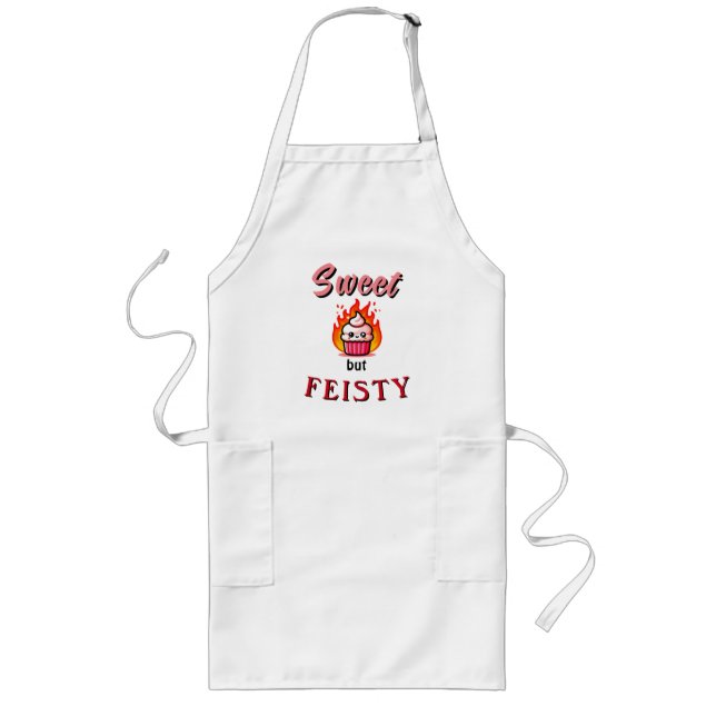 Sweet but Feisty Long Apron (Front)