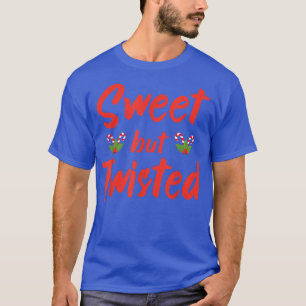 Sweet But Twisted Funny Christmas Candy Lollipop C T-Shirt