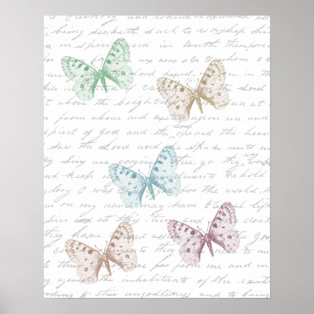 Sweet Butterflies Poster (Front)