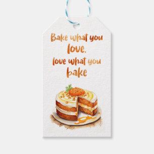 Sweet cake design  gift tags