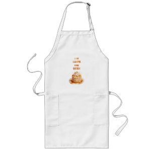 Sweet cake design long apron