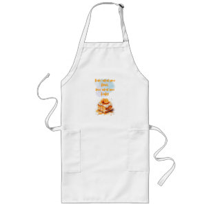 Sweet cake design long apron