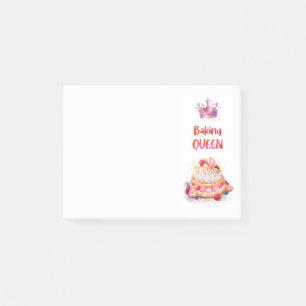 Sweet cake design post-it notes