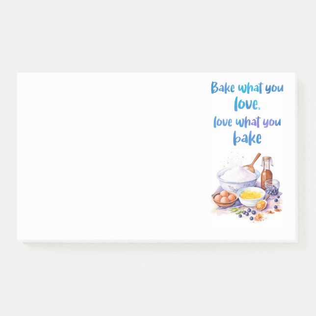 Sweet cake design  post-it notes (Front)