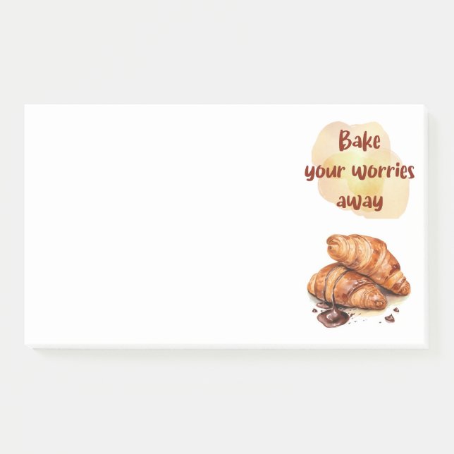 Sweet cake design  post-it notes (Front)