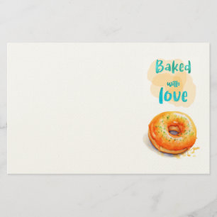 Sweet cake design  stationery
