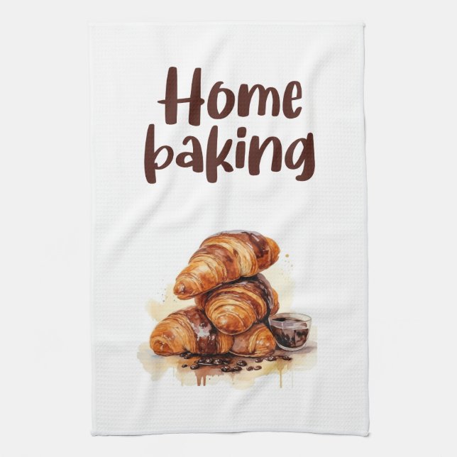 Sweet cake design tea towel (Vertical)