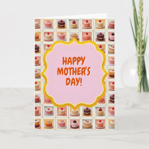 Sweet Cake Mothers Day Card