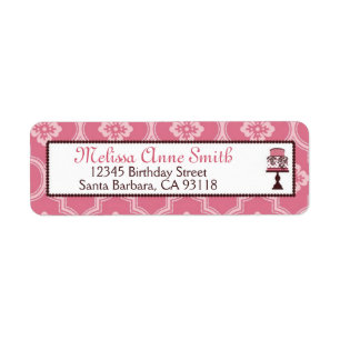 Sweet Cake Return Label Return Address Label
