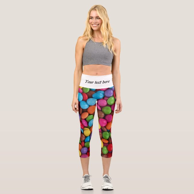 Sweet candies capri leggings (Front)