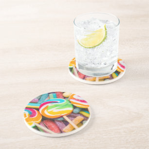 sweet candies coaster