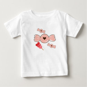 Sweet Candies Delight Baby T-Shirt