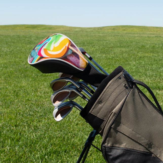 sweet candies golf head cover (In Situ)