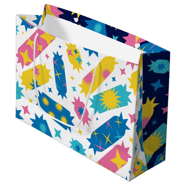 Sweet candies. large gift bag (Front Angled)