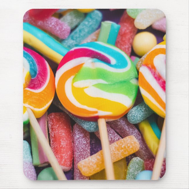 sweet candies mouse pad (Front)