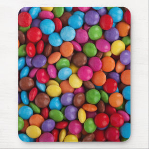 Sweet candies mouse pad