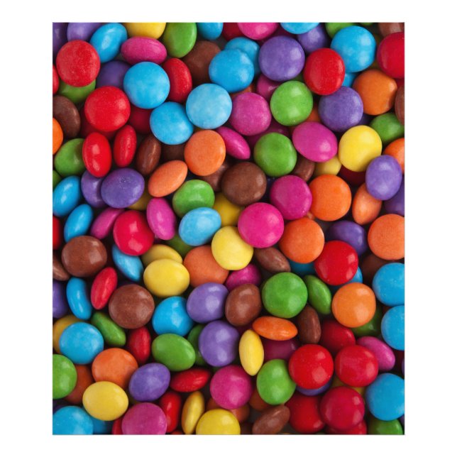 Sweet candies photo print (Front)