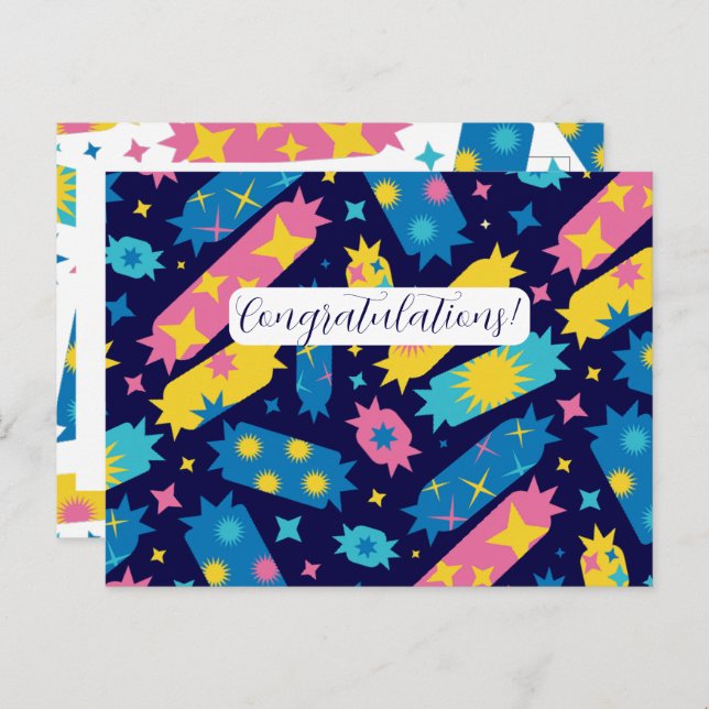 Sweet candies. postcard (Front/Back)