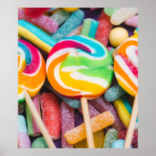 sweet candies poster