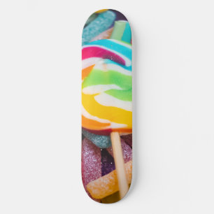 sweet candies skateboard