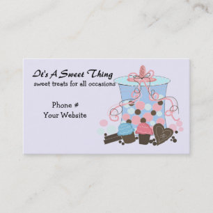 Sweet Candy and Treats Business Card