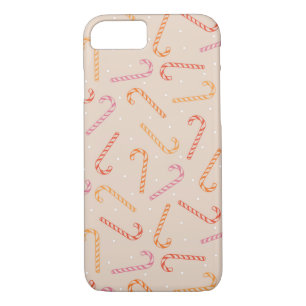 Sweet candy cane pattern iPhone 8/7 case