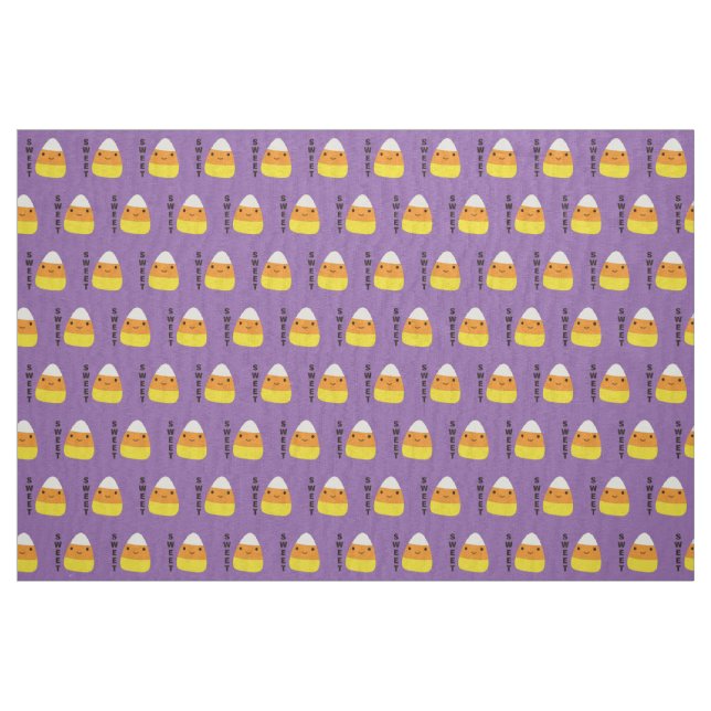 Sweet Candy Corn Fabric (Fat Quarter)