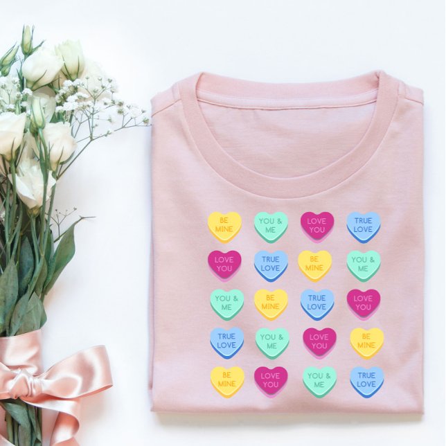 Sweet Candy Heart Design  T-Shirt (Creator Uploaded)