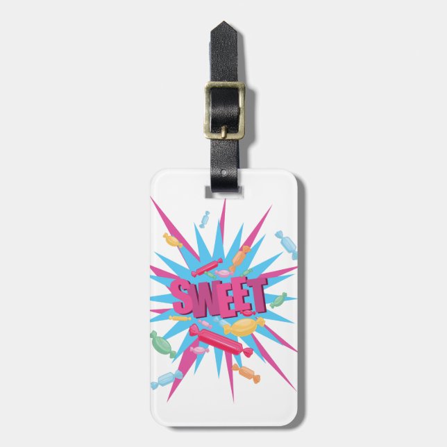 Sweet Candy  Luggage Tag (Front Vertical)