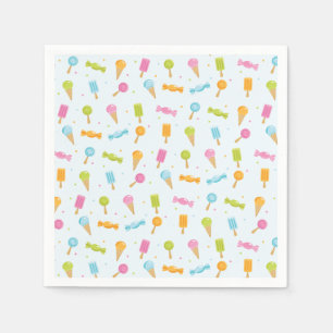 Sweet Candy Pattern Napkins