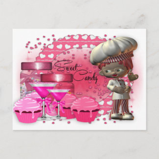 Sweet Candy Post Card