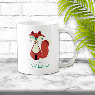 Sweet Cartoon Red Fox Mug