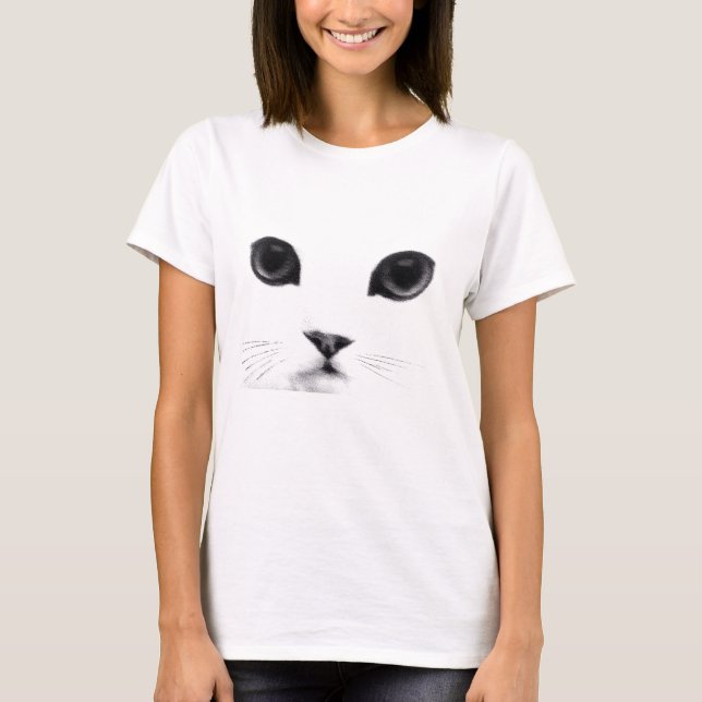 Sweet Cat Face T-Shirt (Front)