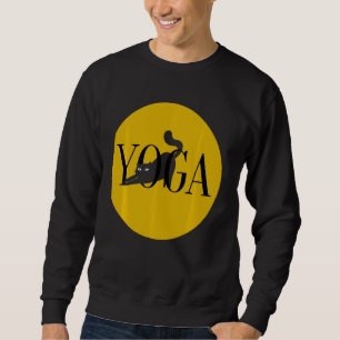 Sweet Cat That Stretches Idea Sweatshirt