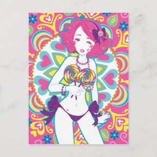 Sweet Censorship Postcard