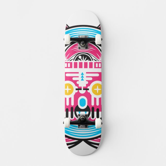 Sweet Chacater Vector Illustration deck skateboard (Front)